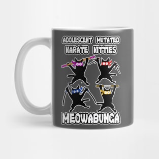 Adolescent Mutated Karate Kitties Team Mug